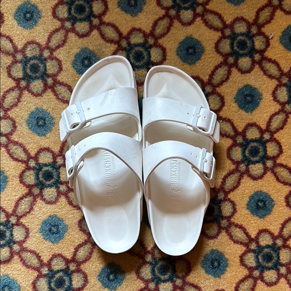 Birkenstock White Sandals